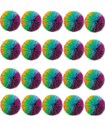 Pack of 20PCS Monkey Stringy Balls Stress Relief Balls Colorful Bouncy Balls Fitness Size of 2.8 inches/ 7cm Monkey Strings P...