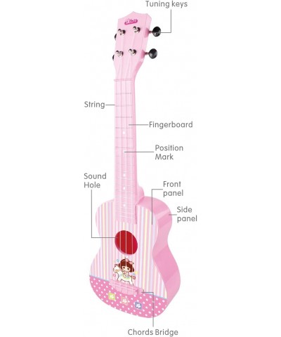 23 Inch Ukulele Toy for Kids Children Musical Instrument Fun Educational Early Learning Toy 4 String Guitar Ukulele with Gift...