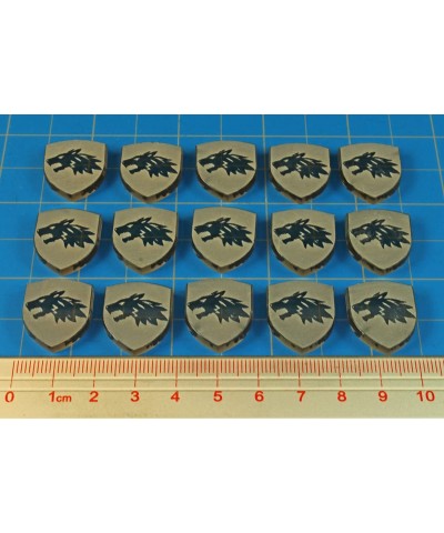 Thrones LCG House Wolf Power Tokens Transparent Bronze (15) $30.12 Game Accessories