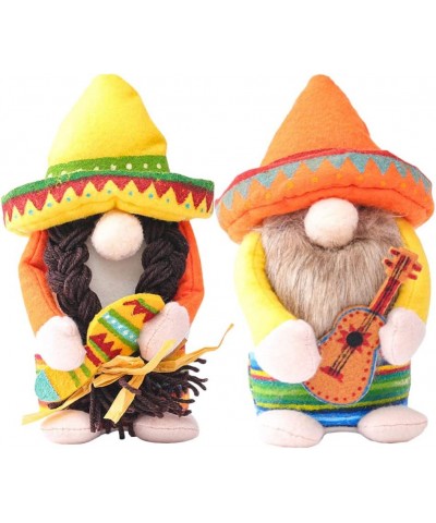 2pcs Mexican Party Cinco De Mayo Gnomes Dolls Hawaii Style Gnomes Fiesta Party Supplies Decorations $27.89 Dolls