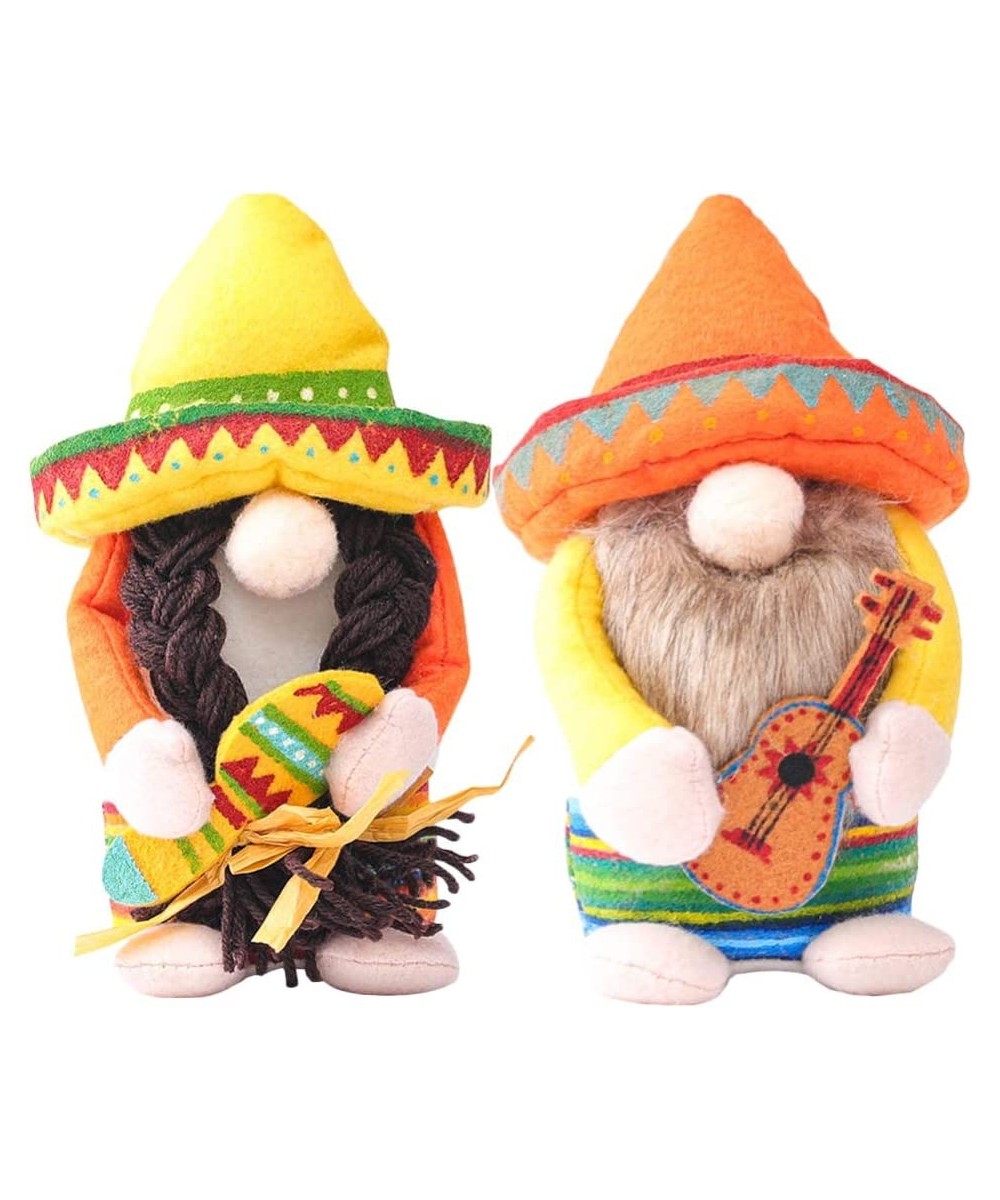 2pcs Mexican Party Cinco De Mayo Gnomes Dolls Hawaii Style Gnomes Fiesta Party Supplies Decorations $27.89 Dolls