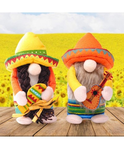 2pcs Mexican Party Cinco De Mayo Gnomes Dolls Hawaii Style Gnomes Fiesta Party Supplies Decorations $27.89 Dolls