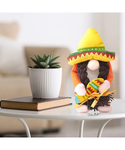 2pcs Mexican Party Cinco De Mayo Gnomes Dolls Hawaii Style Gnomes Fiesta Party Supplies Decorations $27.89 Dolls