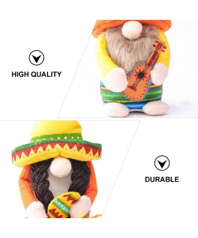 2pcs Mexican Party Cinco De Mayo Gnomes Dolls Hawaii Style Gnomes Fiesta Party Supplies Decorations $27.89 Dolls