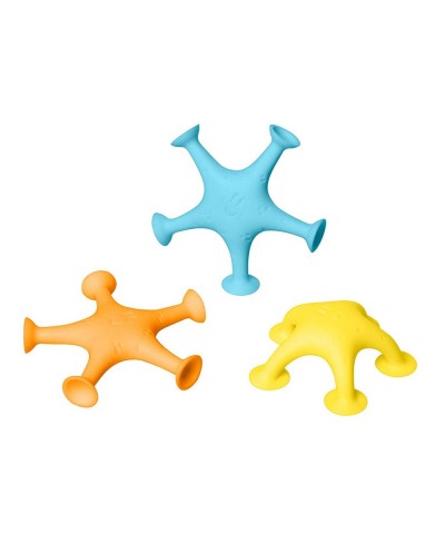 Starfish Stretch and Suction Bath Toys Baby Bath Accessory Water Toys for Toddler Bath Time Play Set of 3(Pack of 1) $15.58 B...