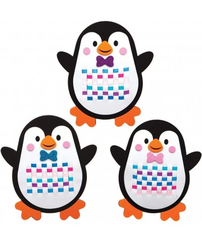 AT239 Penguin Weaving Kits - Pack of 6 Christmas Arts and Crafts for Kids Assorted $16.32 Craft Kits