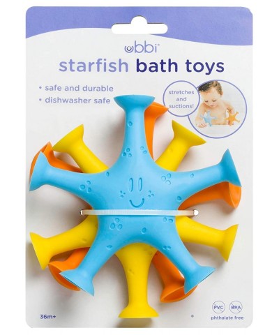 Starfish Stretch and Suction Bath Toys Baby Bath Accessory Water Toys for Toddler Bath Time Play Set of 3(Pack of 1) $15.58 B...