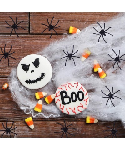 100 Pcs Realistic Spider Plastic Halloween Mini Spiders Joke Toys for Haunted House Halloween Party Decoration Black $14.18 G...