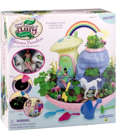 — Unicorn Paradise Toy Figurine Plant Kit — Grow a Garden for Dahlia the Fairy and Friends — Ages 4+ $39.66 Toy Gardening Equ...