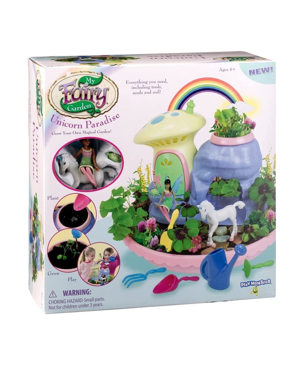 — Unicorn Paradise Toy Figurine Plant Kit — Grow a Garden for Dahlia the Fairy and Friends — Ages 4+ $39.66 Toy Gardening Equ...