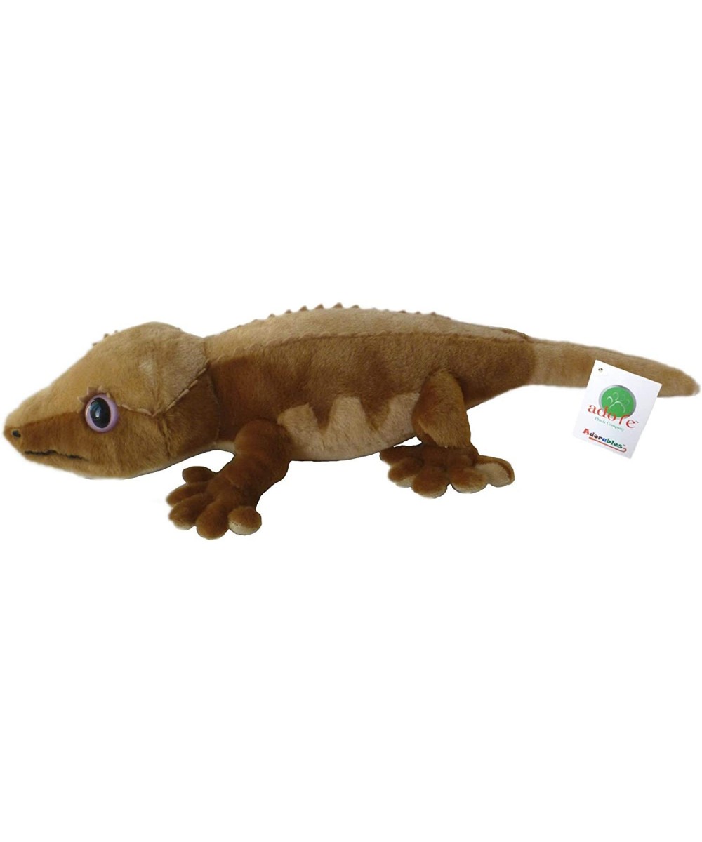 Adore 19" Lashes The Crested Gecko Stuffed Animal Plush Toy $46.41 Stuffed Animals & Teddy Bears