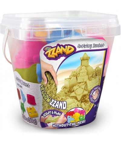 Play Sand Bucket Activity Kit – Natural Scented 500 gr of Sand 7 Molded Tools in - Free Flowing & Easy to Mold Play Sand - Se...