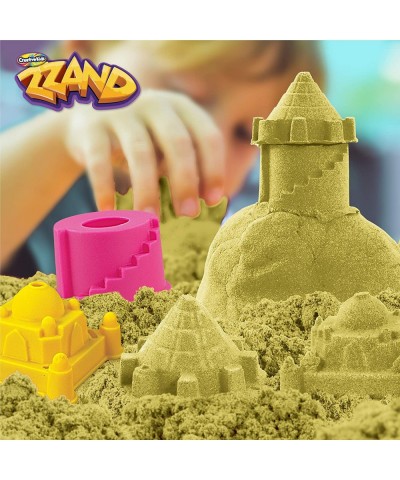 Play Sand Bucket Activity Kit – Natural Scented 500 gr of Sand 7 Molded Tools in - Free Flowing & Easy to Mold Play Sand - Se...