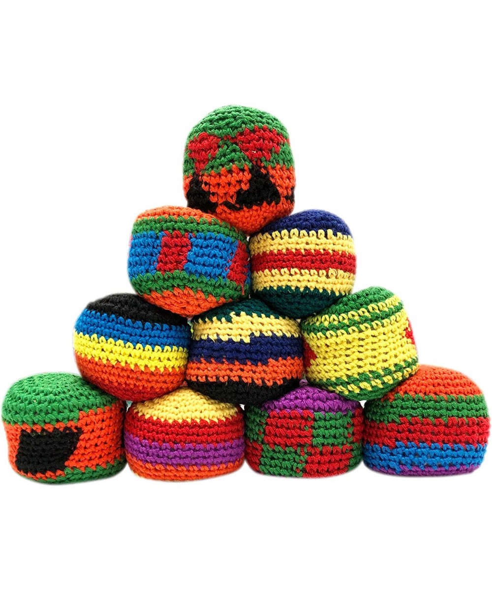 Assorted Crochet Hacky Sack Footbags 24 Count $51.24 Bean Bags & Footbags