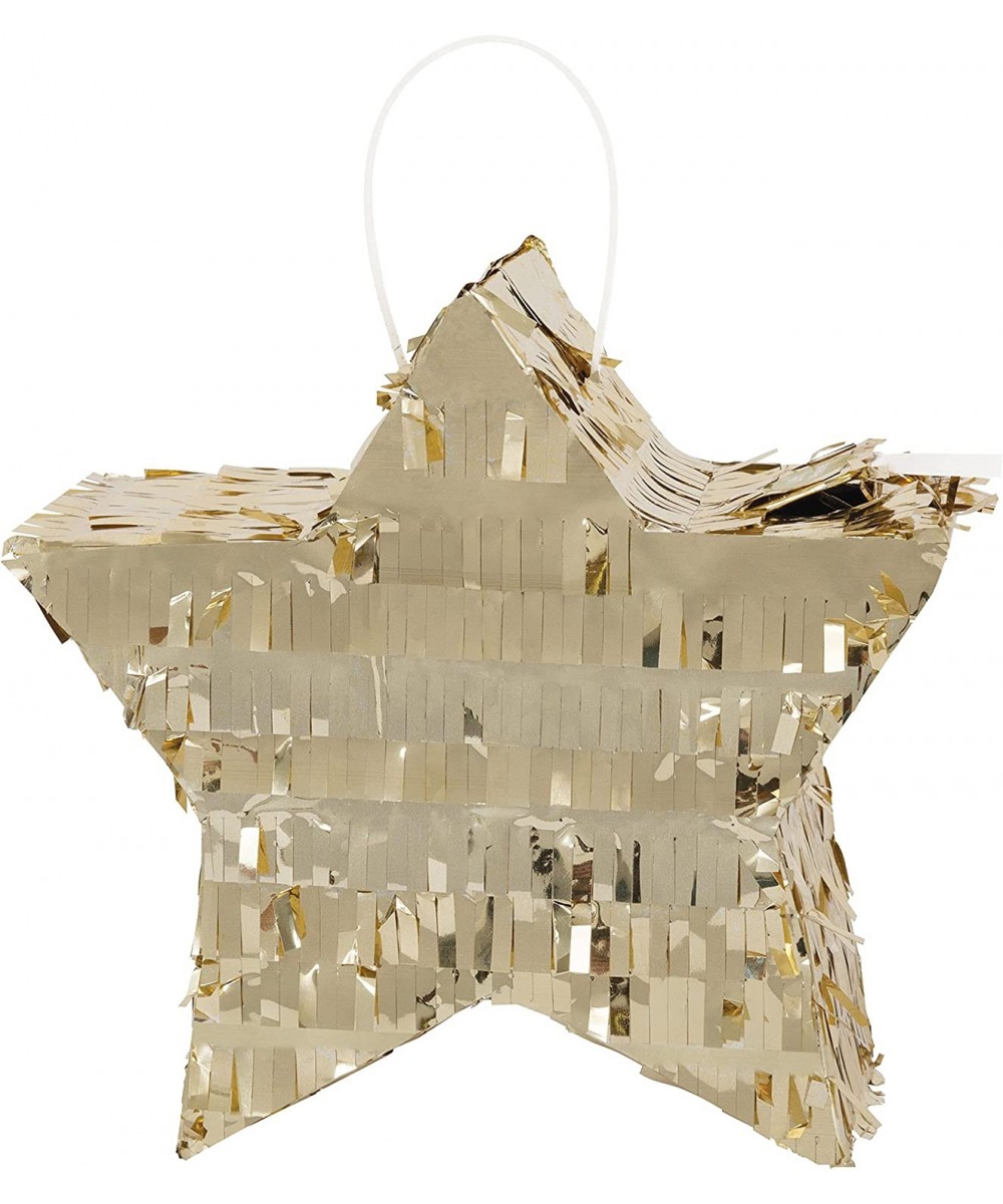 Party 25624 Foil Gold Mini Star Shaped Pinata Favour Decoration Multicolour $26.84 Piñatas