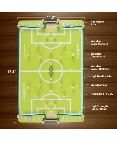 Finger Soccer - 2 Player Fast-Paced Soccer Game – Great Gift for Your Soccer Enthusiast $79.93 Board Games