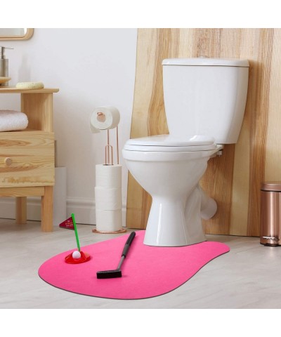 GearsOut Pink Potty Putting Game for Women - Bathroom Golf Game for Ladies at Home Putting Green Golf Practice Hole Game in P...