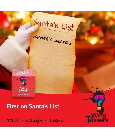 Santa's Secrets - Christmas Trivia Game for Families - Christmas Conversation Cards & Christmas Party Game - 150 Holiday Triv...