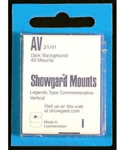 Pre-Cut Black Stamp Mounts Size AV31/41 $14.65 Collectible Postage Stamps