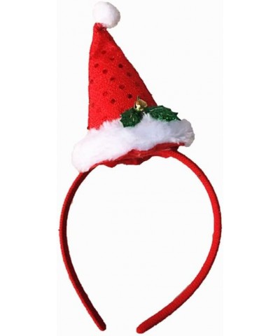 Christmas Headband Santa Claus Hair Band with Bell Christmas Fancy Dress Costumes Accessory Party Favors $22.02 Kids' Party Hats