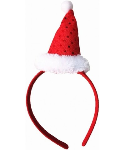 Christmas Headband Santa Claus Hair Band with Bell Christmas Fancy Dress Costumes Accessory Party Favors $22.02 Kids' Party Hats