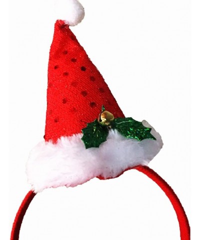 Christmas Headband Santa Claus Hair Band with Bell Christmas Fancy Dress Costumes Accessory Party Favors $22.02 Kids' Party Hats