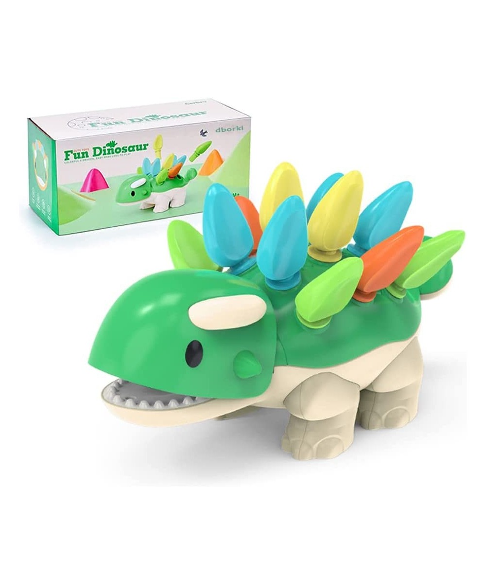 Baby Montessori Learning Activites Toy - Toddler Educational Dinosaur Kids Fine Motor Skills Development Sorting Sensory Toy ...