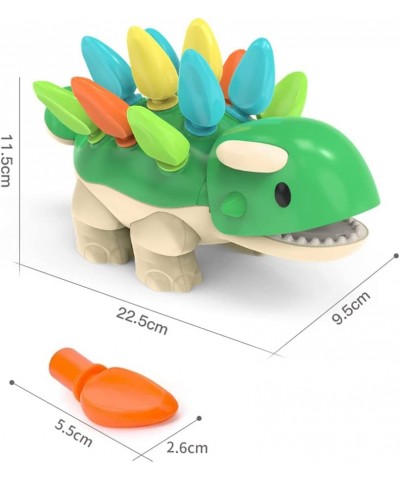 Baby Montessori Learning Activites Toy - Toddler Educational Dinosaur Kids Fine Motor Skills Development Sorting Sensory Toy ...