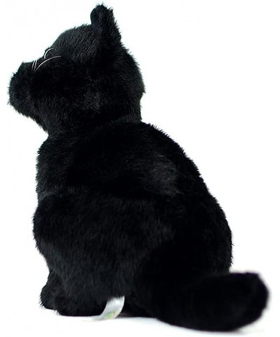 Simulation Black Cat Standing Soft Stuffed Plush Toy 9" Long… $46.52 Stuffed Animals & Teddy Bears