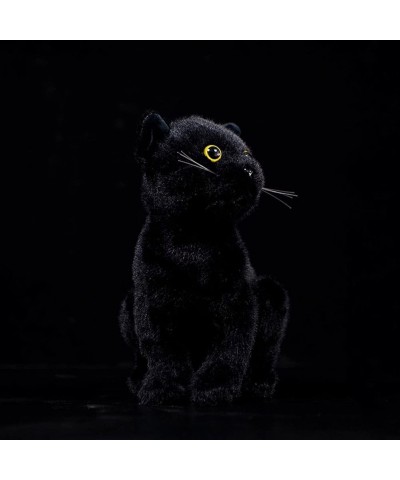 Simulation Black Cat Standing Soft Stuffed Plush Toy 9" Long… $46.52 Stuffed Animals & Teddy Bears