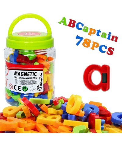 Magnetic Letters Numbers Alphabet ABC 123 Fridge Magnets Preschool Educational Learning Plastic Toy Set Uppercase Lowercase M...