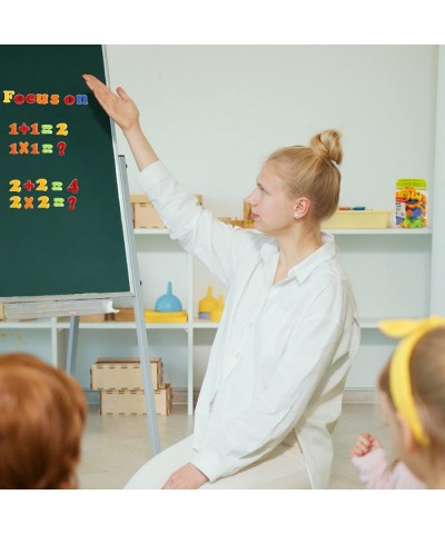 Magnetic Letters Numbers Alphabet ABC 123 Fridge Magnets Preschool Educational Learning Plastic Toy Set Uppercase Lowercase M...