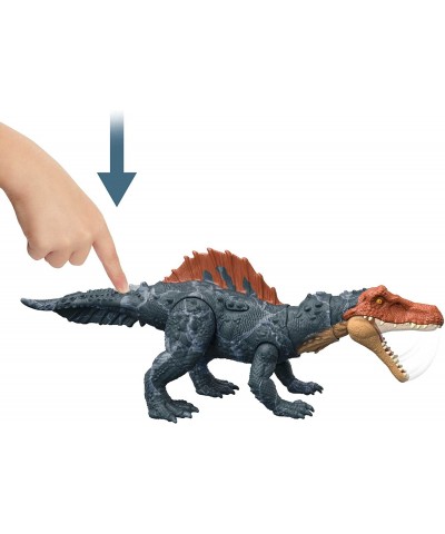 Jurassic World Dominion Massive Action Siamosaurus Dinosaur Figure Attack Action & Chomp Large Range of Motion Physical & Dig...