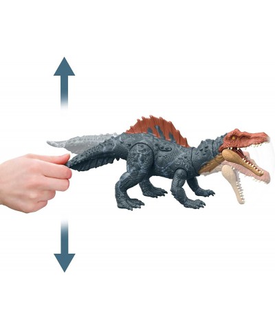 Jurassic World Dominion Massive Action Siamosaurus Dinosaur Figure Attack Action & Chomp Large Range of Motion Physical & Dig...