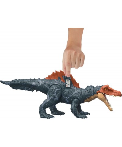 Jurassic World Dominion Massive Action Siamosaurus Dinosaur Figure Attack Action & Chomp Large Range of Motion Physical & Dig...