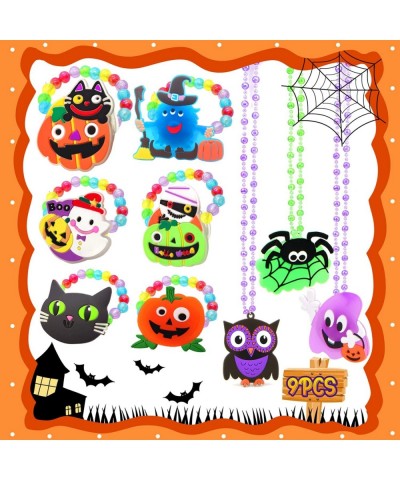 Light up classrooom gifts for kids 9pcs Cute light up toys 6 necklaces and 3 bracelets for kids gifts for kids class exchange...