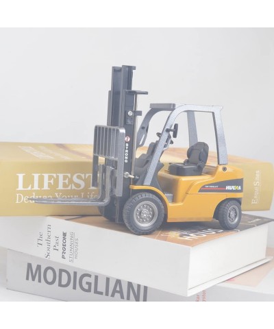 Forklift Trucks Toy Alloy Fork Truck Models Warehouse Construction Truck Vehicle Model Engineering Car Toy Boy Gift (Forklift...