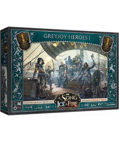 A Song of Ice and Fire Tabletop Miniatures Game Greyjoy Heroes I Box Set | Strategy Game for Teens and Adults | Ages 14+ | 2+...