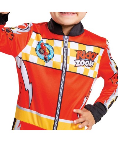 Ricky Zoom Costume for Kids Official Ricky Zoom Jumpsuit with Soft Helmet Classic Toddler $31.20 Kids' Costumes