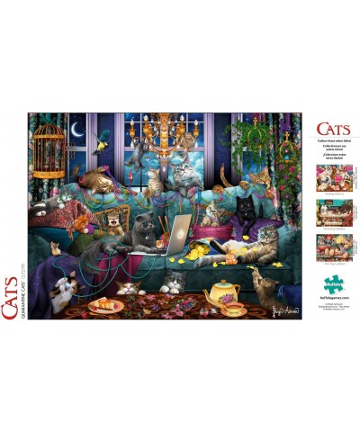 Quarantine Cats - 750 Piece Jigsaw Puzzle $25.92 Jigsaw Puzzles