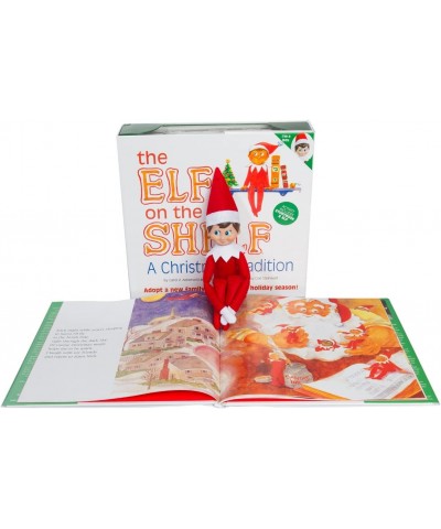 The Elf on the Shelf: A Christmas Tradition - Blue Eyed North Pole Elf Boy with Elf Pets: A Saint Bernard Tradition $85.72 Pl...