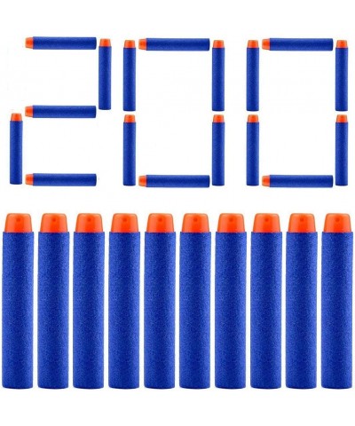 Refill Bullet Darts 200PCS Foam Premium Bullets Pack Compatible with Nerf N-Strike Modulus Elite Series Blasters Rebelle Blue...