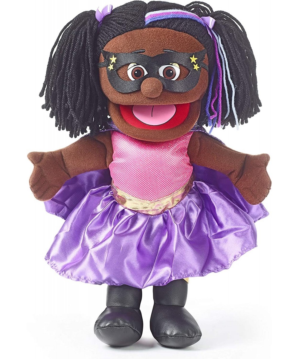 14" Superhero Black Girl Hand Puppet $52.29 Hand Puppets