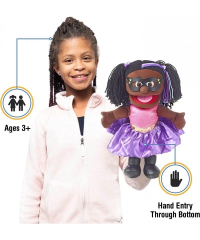 14" Superhero Black Girl Hand Puppet $52.29 Hand Puppets