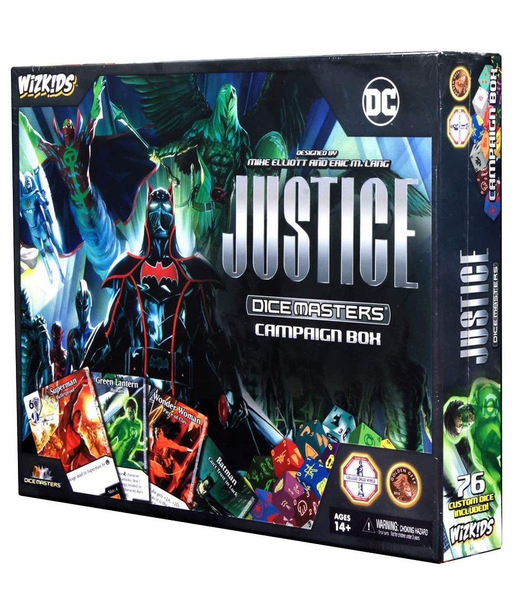 DC Comics Dice Masters: Justice Campaign Box | WizKids $76.44 Game Accessories