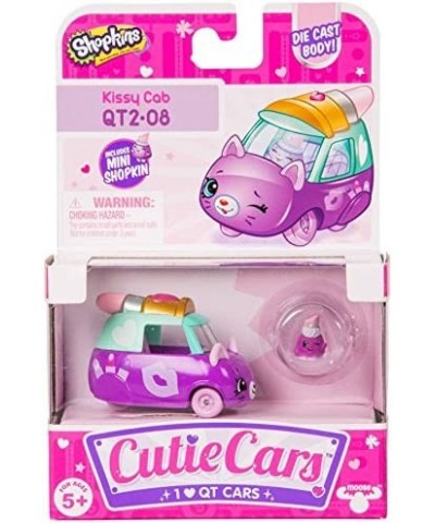 Cutie Cars Series 2 3-Wheel Wonder Kissy Cab with Exclusive Mini Shopkin QT2-08 $54.12 Toy Vehicle Playsets