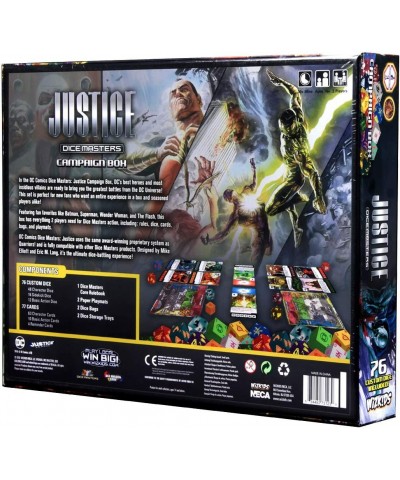 DC Comics Dice Masters: Justice Campaign Box | WizKids $76.44 Game Accessories