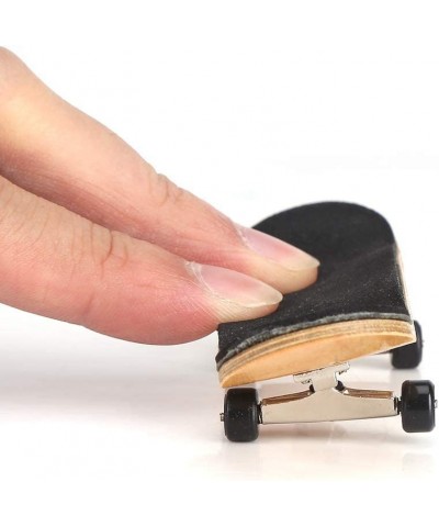 Fingerboard Skateboard 1Pc Maple Wooden+Alloy Fingerboard Finger Skateboards with Box Reduce Pressure Kids Gifts(Black) $17.1...