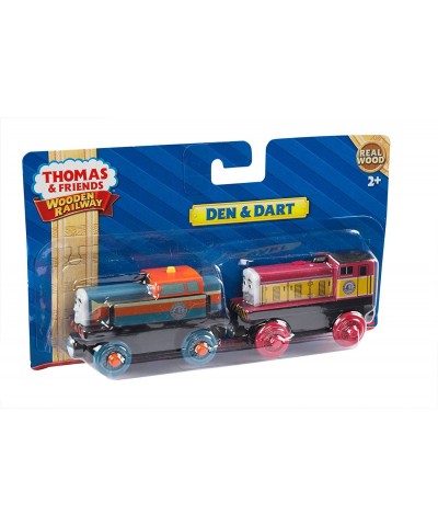 Wooden Railway Den and Dart Train $123.38 Kids' Play Trains & Trams