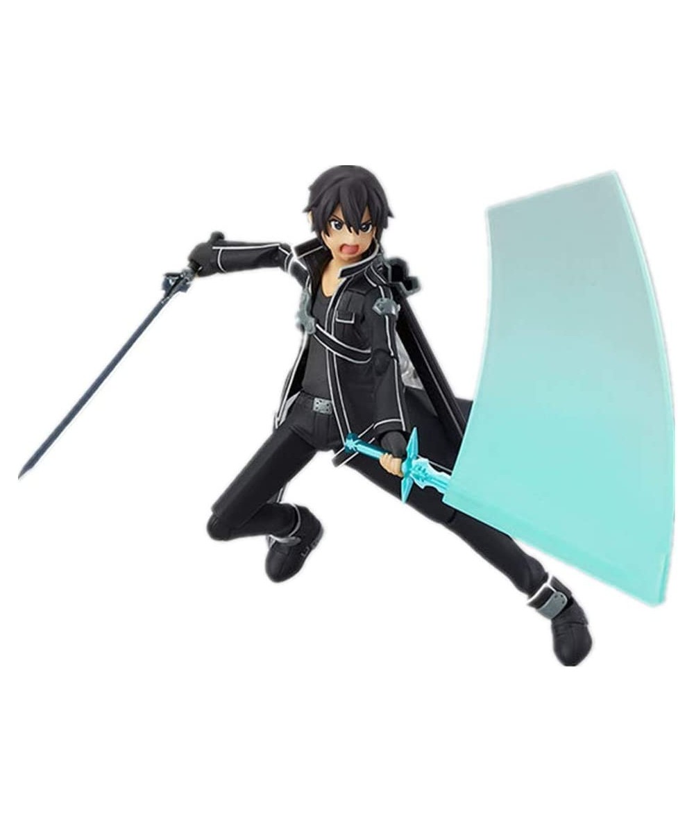 Sword Art Online Figure 3 Style Figure Anime Figure Action Figure (Color : Kirito) $65.59 Action Figures